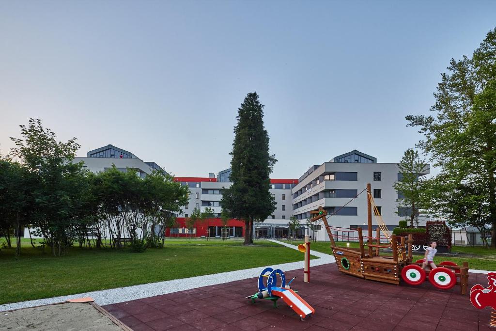 Zahrada ubytování Thermal Hotel Balance Lenti