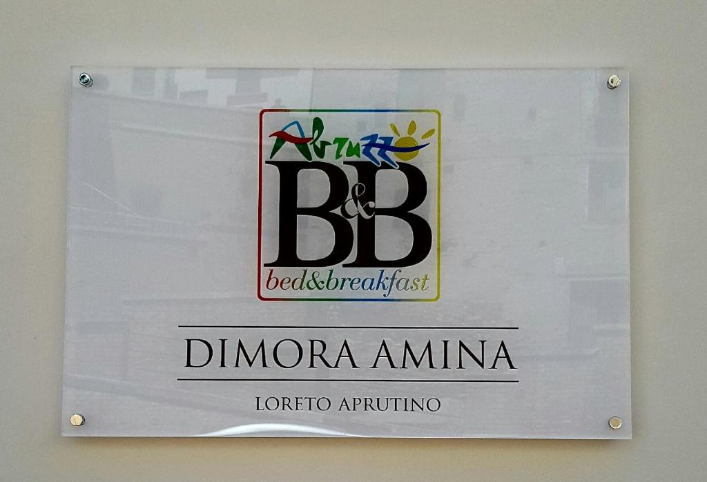 Certifikát, hodnocení, plakát nebo jiný dokument vystavený v ubytování Dimora Amina
