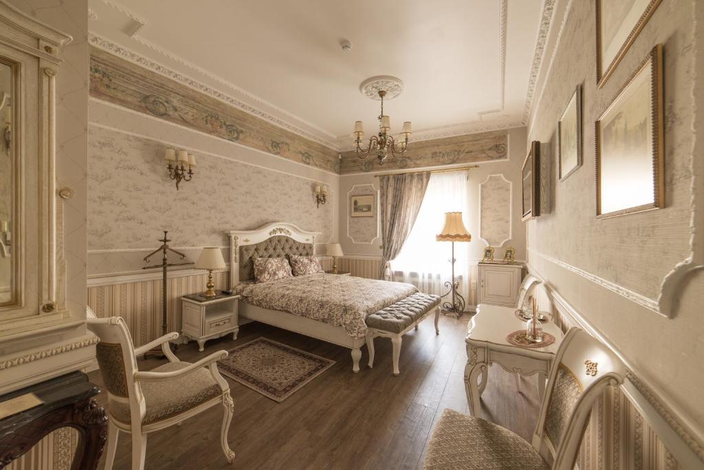 Postel nebo postele na pokoji v ubytování Gabi B&B