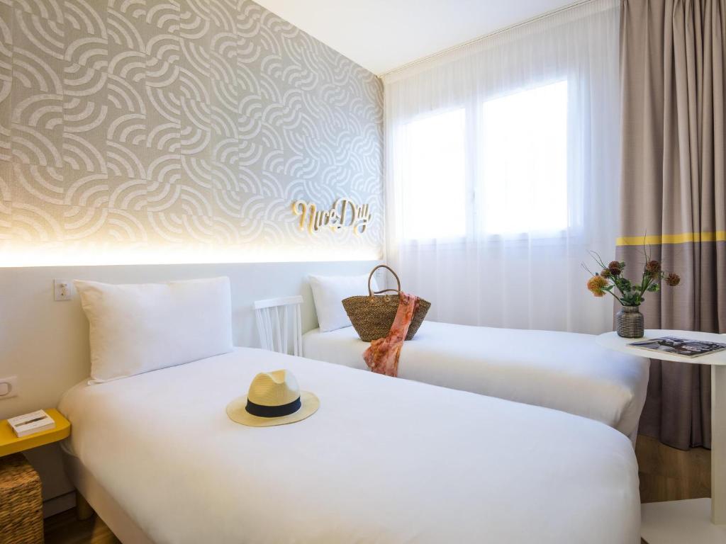 ibis Styles Nice Cap 3000 Aéroport - Standaard Tweepersoonskamer Met 2 Aparte Bedden