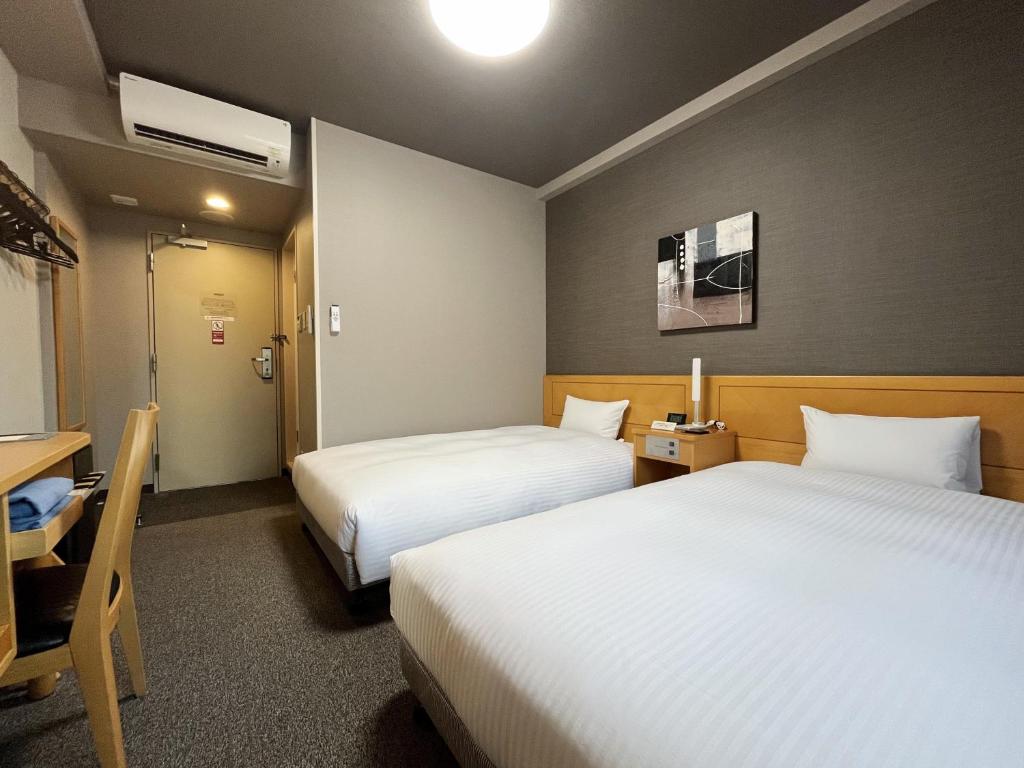 Hotel Route-Inn Morioka Ekimae - Camera Doppia Con Letti Singoli - Fumatori