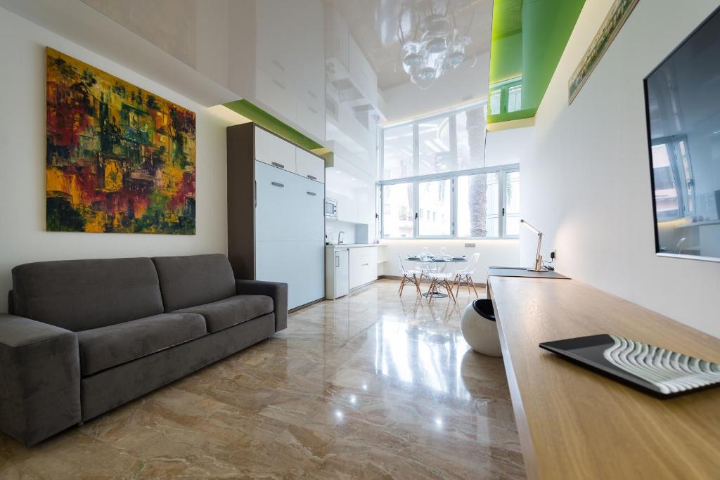 Posedenie v ubytovaní Suites Garden Loft Kandinsky