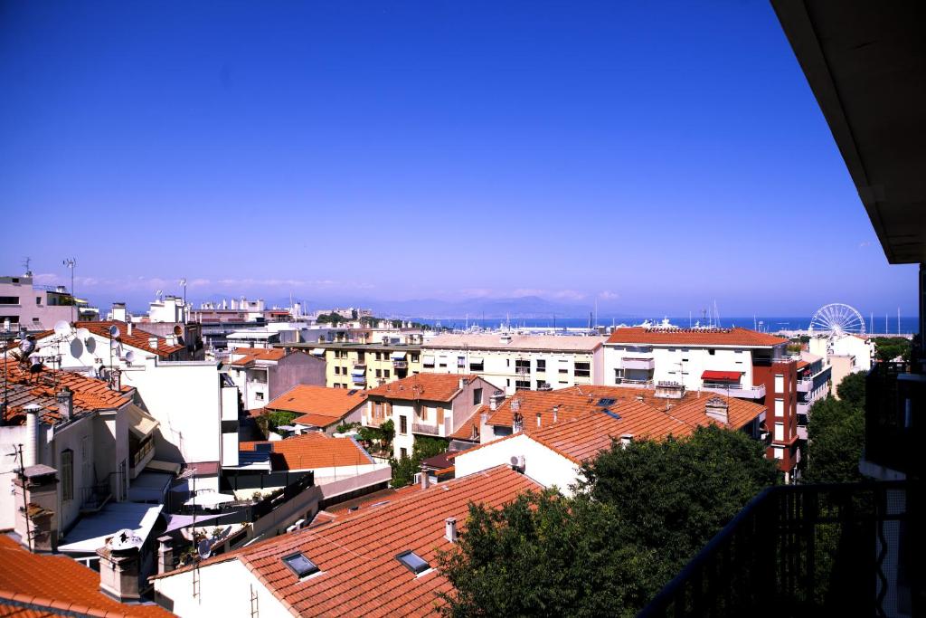 A general view of Antibes or a view of the city taken from Az apartmant