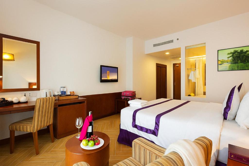 Phòng Deluxe có Giường cỡ King Nhìn ra Một góc Biển