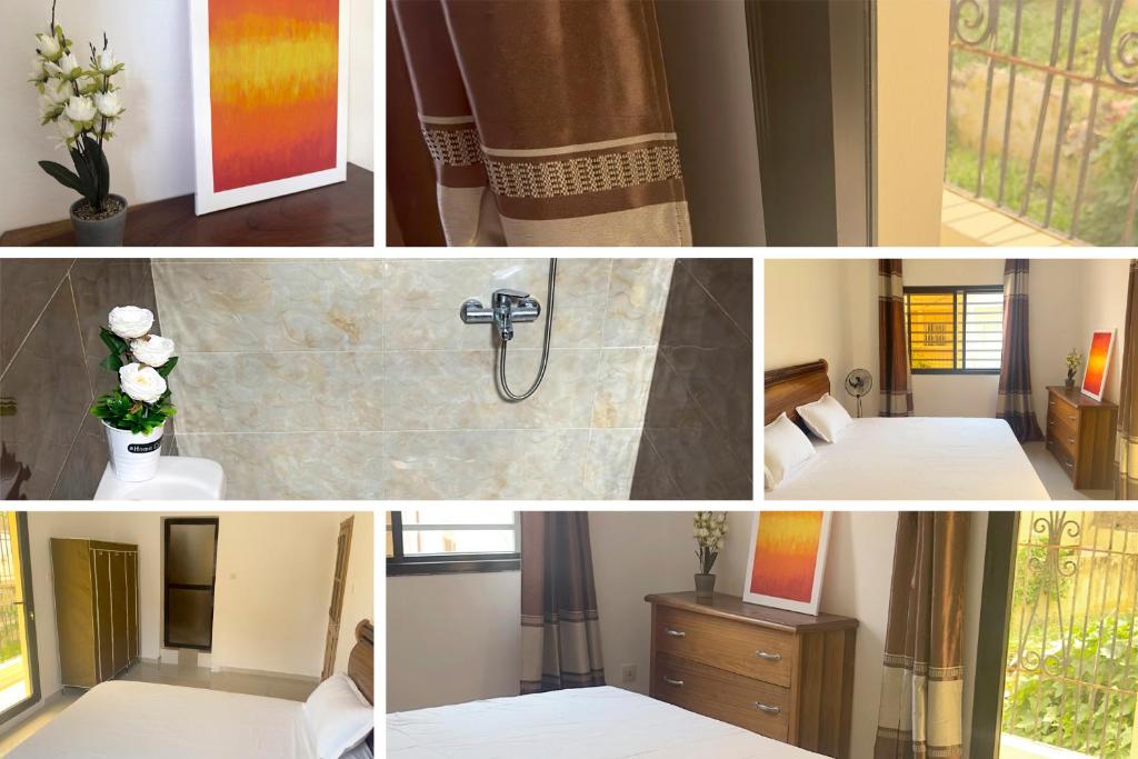 Postel nebo postele na pokoji v ubytování La MAISON BLANCHE - C - CENTRAL - CALME - WIFI - White Butterfly Hostel