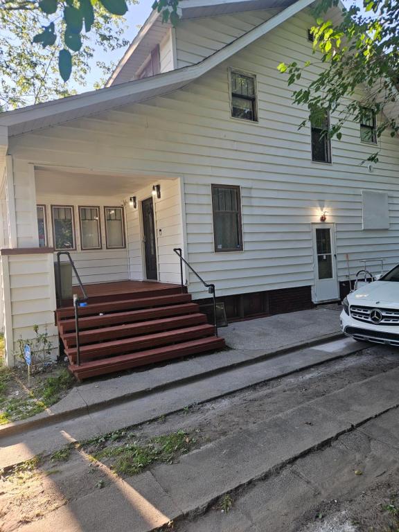 El edificio en el que está la villa