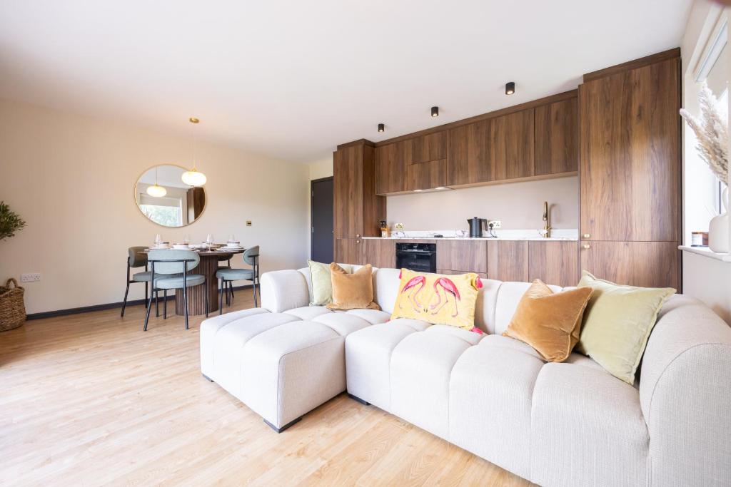 Kuchyň nebo kuchyňský kout v ubytování Luxe Life Quirky 2Bed Stay