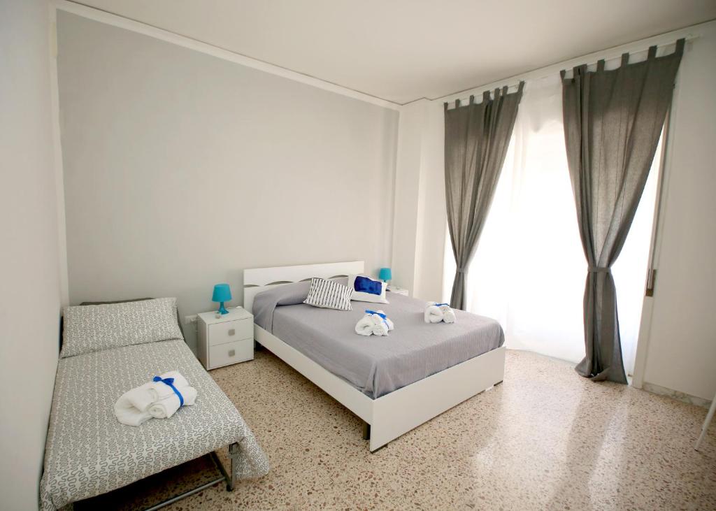 Posteľ alebo postele v izbe v ubytovaní B&B Salernoway