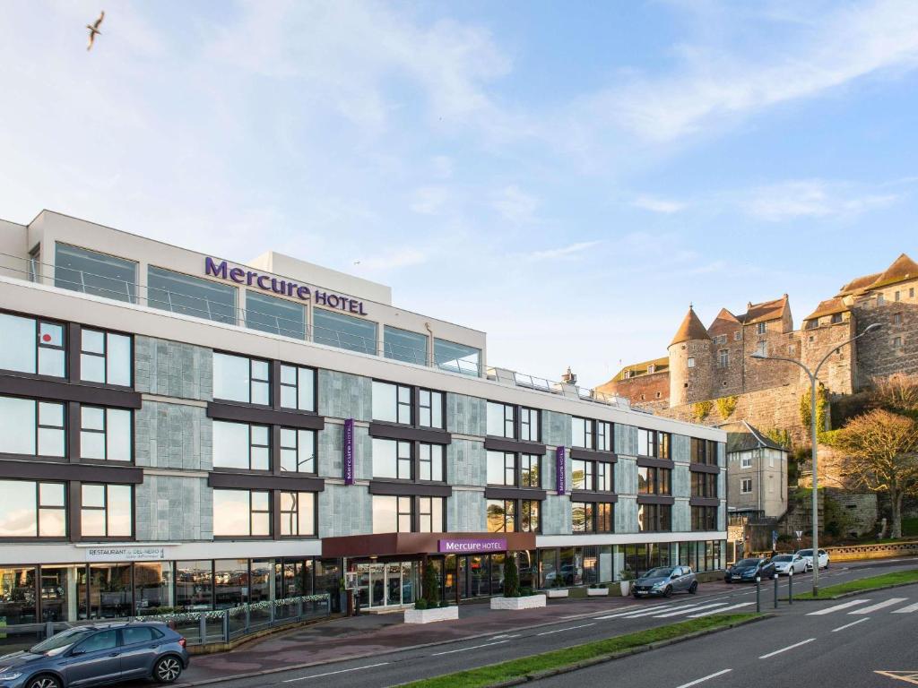 a rendering of a methine hotel on a city street at Mercure Dieppe La Présidence in Dieppe