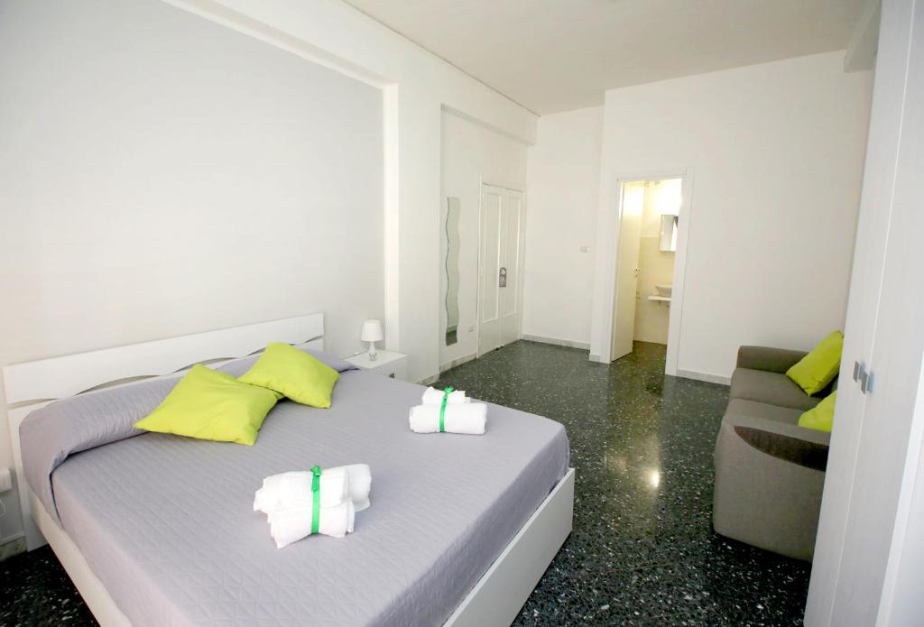 Posteľ alebo postele v izbe v ubytovaní B&B Salernoway