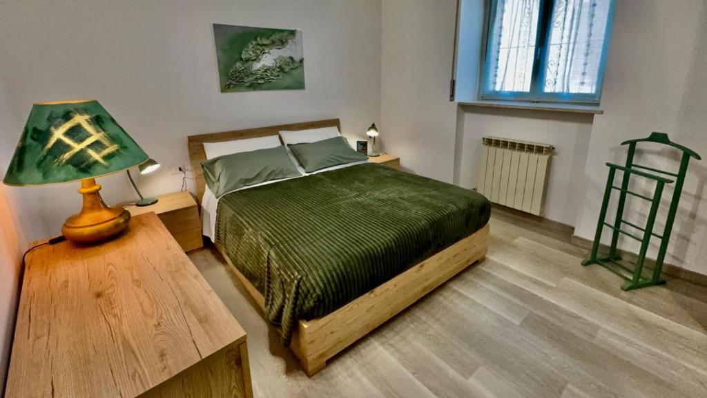 Postel nebo postele na pokoji v ubytování La Chicca