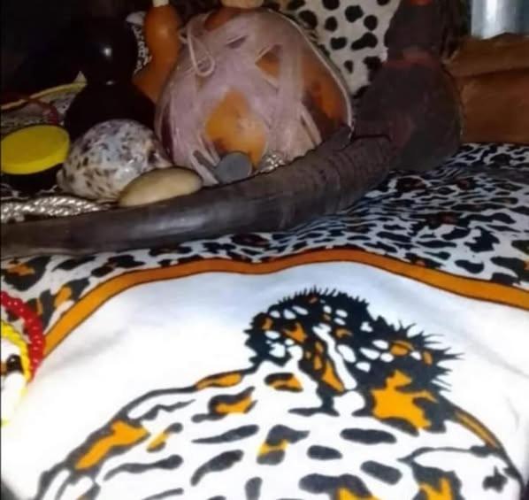 un tavolo con una torta con un giocattolo sopra di Baabaa Baabuu Best Sangoma Traditional Healer Love Spells Johannesburg, Bassonia, Glenvista, Lenasia, Oakdene, Winchester Hills and Mulbarton a Johannesburg