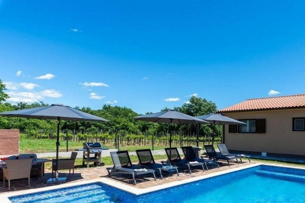 Holiday house with a swimming pool Cere, Central Istria - Sredisnja Istra - 24249