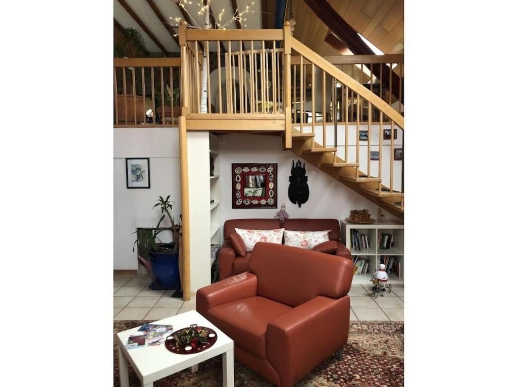 Posezení v ubytování Holiday apartment with 2 bedrooms