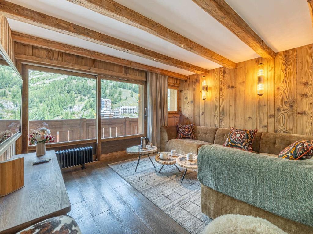 Appartement de standing avec cheminée et WiFi à Val-d'Isère