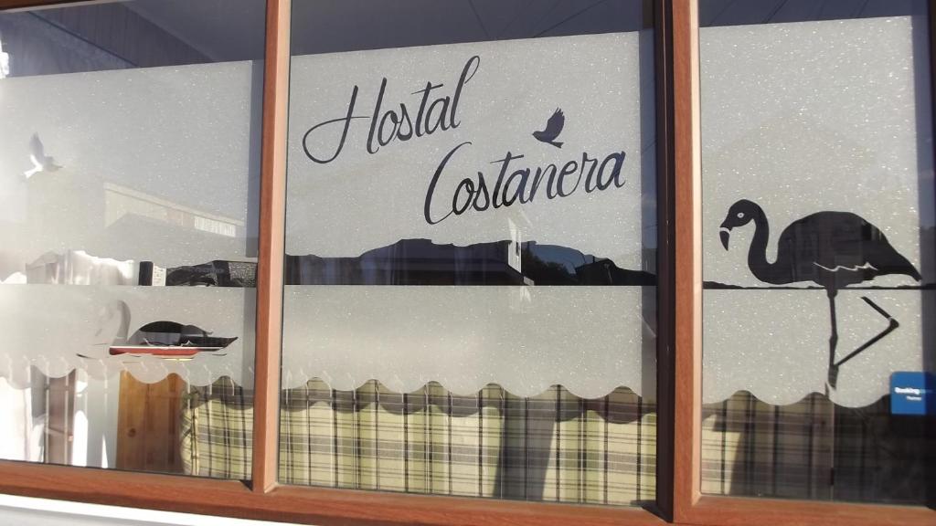 Ein Zertifikat, Auszeichnung, Logo oder anderes Dokument, das in der Unterkunft Casa Hospedaje Costanera ausgestellt ist