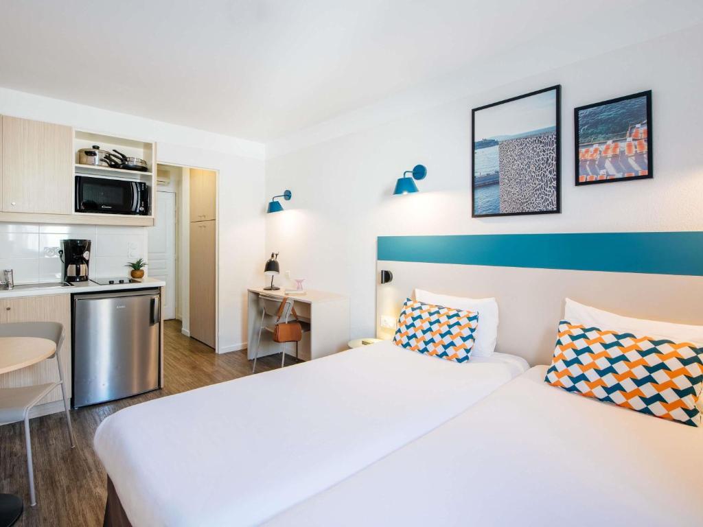 Aparthotel Adagio Access Marseille Prado Périer - Resim 14