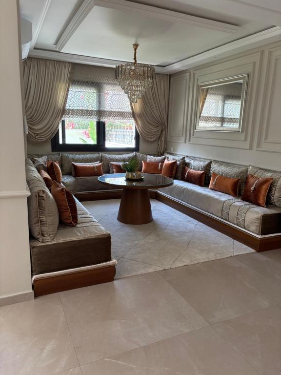 Posezení v ubytování Villa ASMA