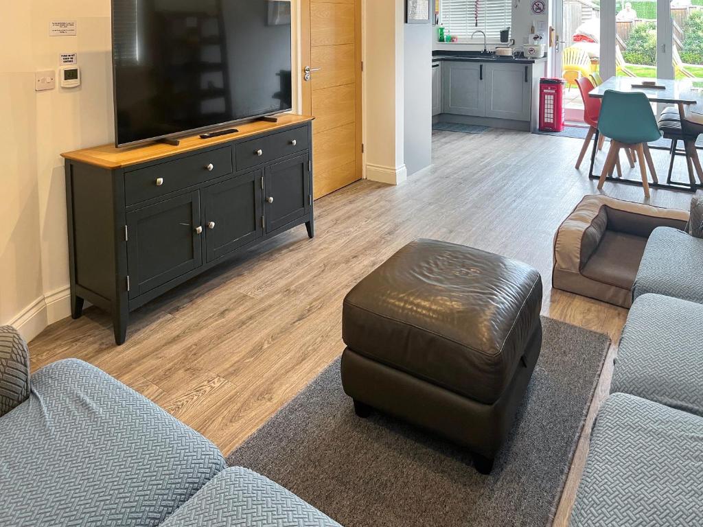 Et tv og/eller underholdning på Norfolk Broads Cottage