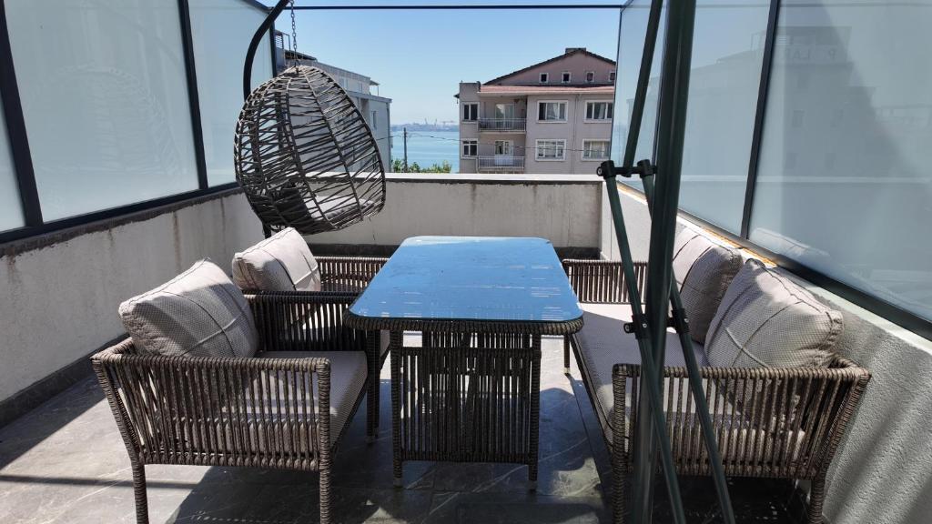 The Port Güzelyalı - Tweepersoonskamer Met Balkon En Uitzicht Op Zee