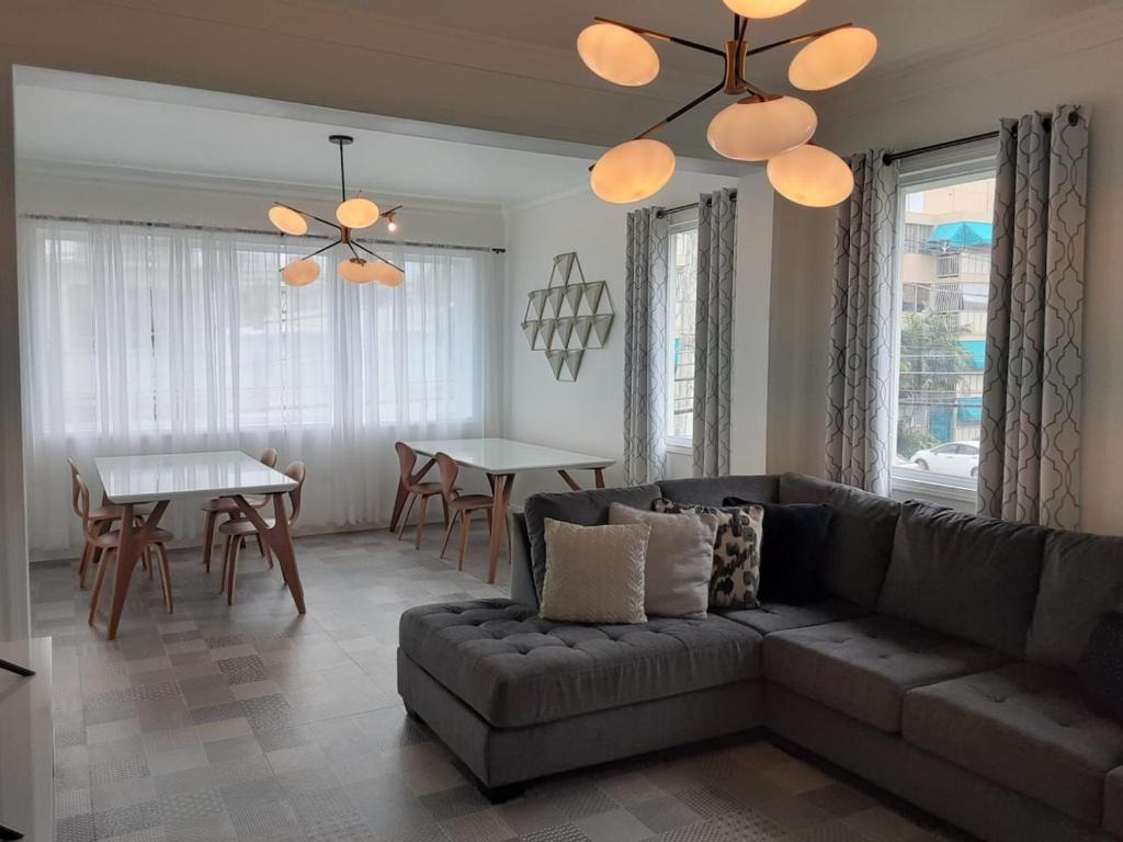 Posezení v ubytování V2 Pr Rentals Next To La Placita De Santurce