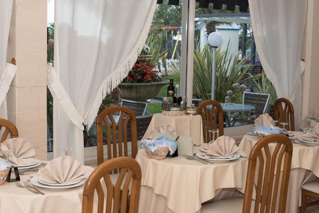Restaurace v ubytování Hotel Conchiglia
