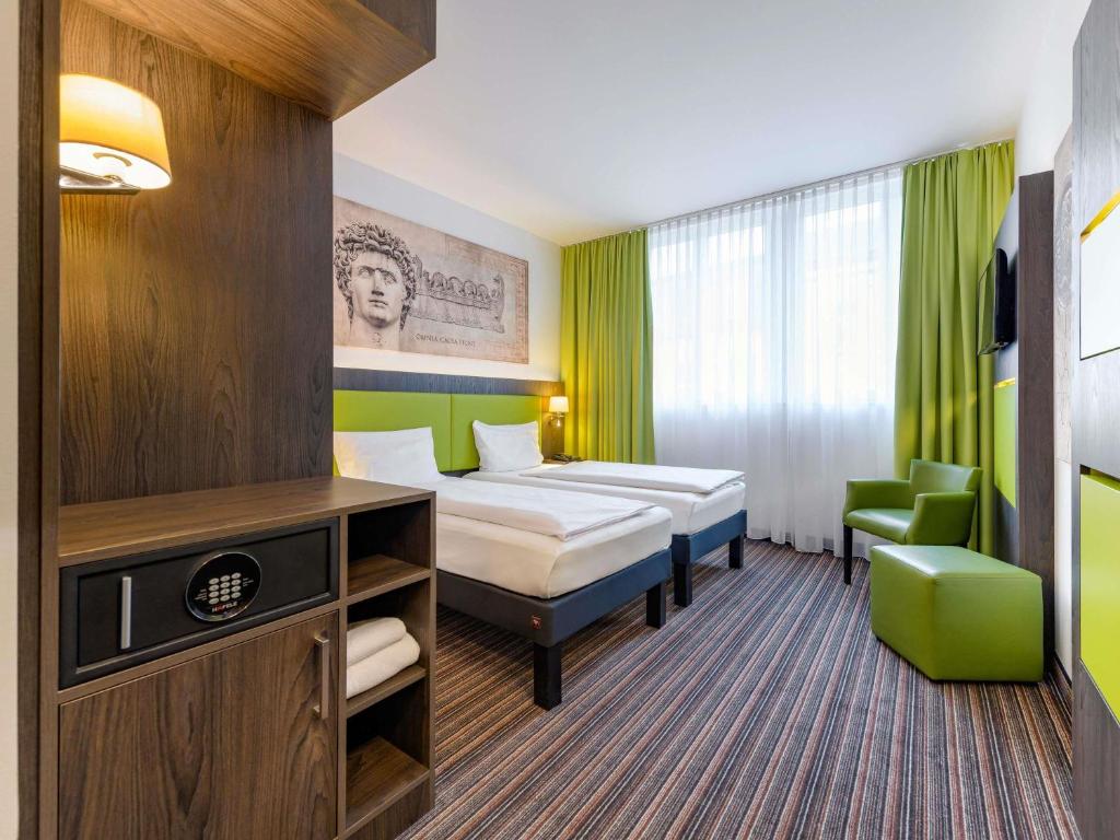 Ibis Styles Trier - Tweepersoonskamer Met 2 Aparte Bedden