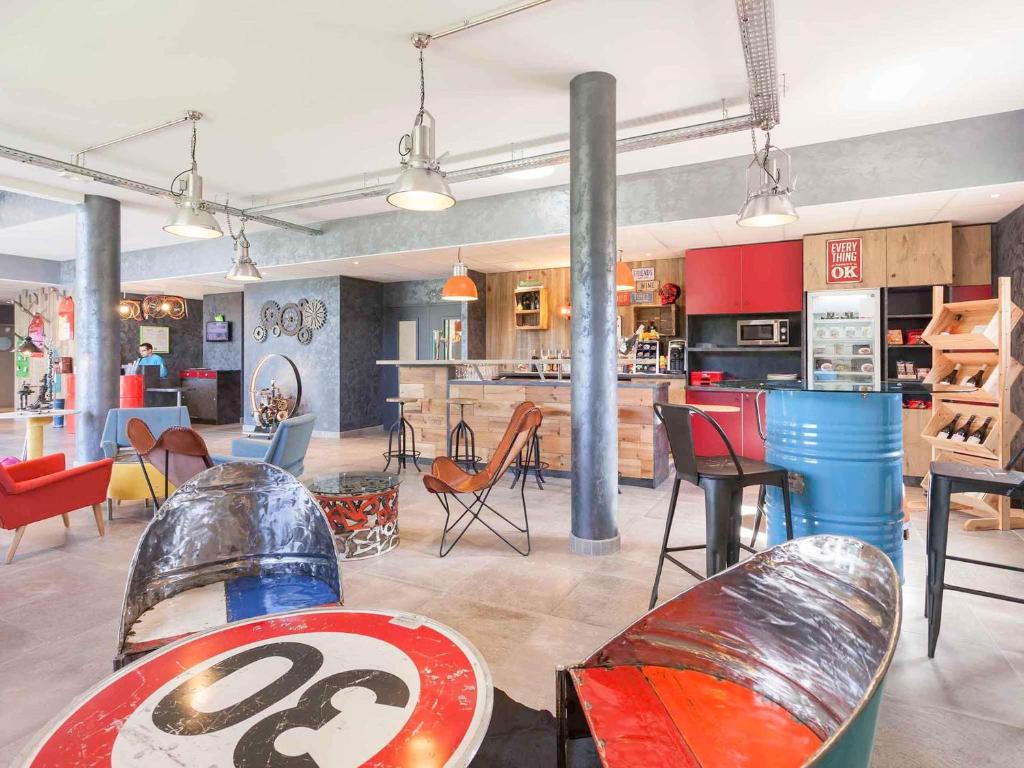 Η κουζίνα ή μικρή κουζίνα στο ibis Styles Vierzon