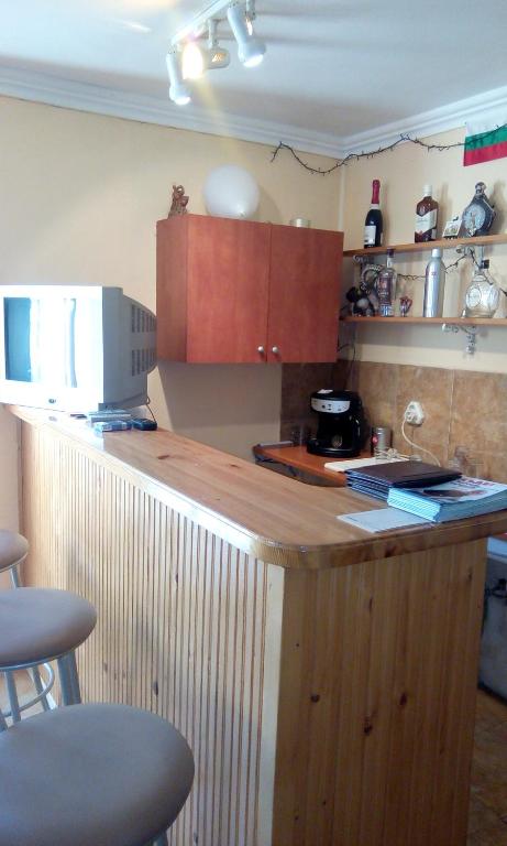 Kuchyň nebo kuchyňský kout v ubytování Guest House Lorian