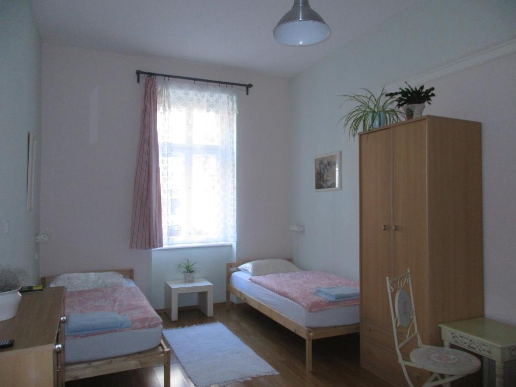 Postel nebo postele na pokoji v ubytování Ubytování Inka