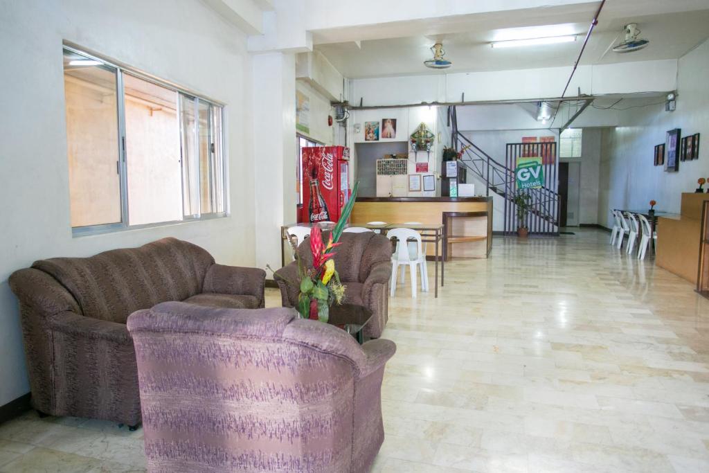Kuchyň nebo kuchyňský kout v ubytování GV Hotel - Dipolog