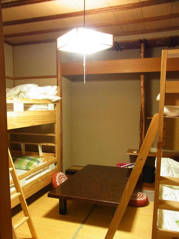 Palanda nebo palandy na pokoji v ubytování Guesthouse Shirahama