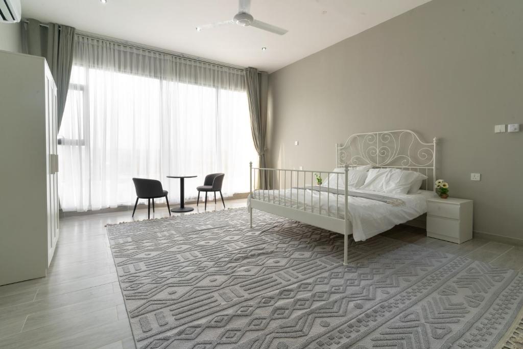 Ένα ή περισσότερα κρεβάτια σε δωμάτιο στο Camilla Chalet