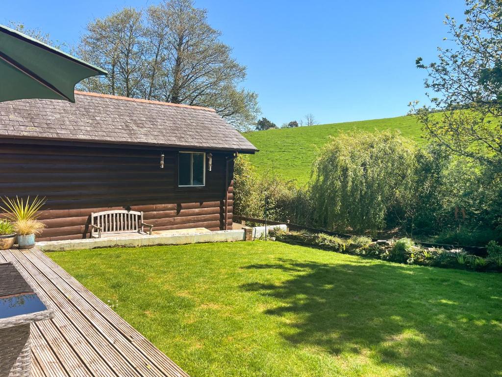 Zahrada ubytování Maple Leaf Cottage