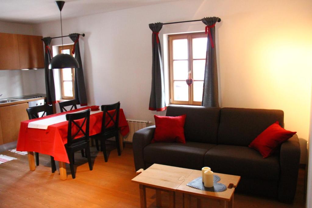 Posezení v ubytování Apartma Pri Štruklju