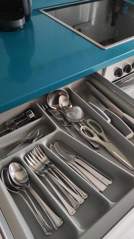 Dapur atau dapur kecil di El jardín de Max