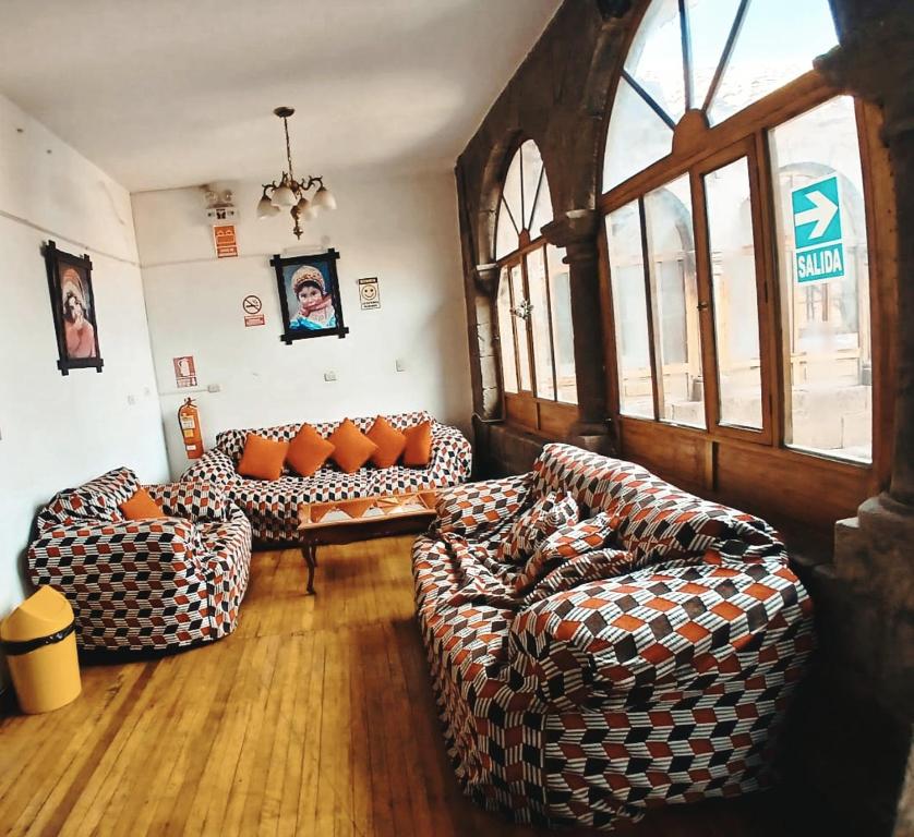 Posezení v ubytování Habitación Boutique Privada Centro de Cusco