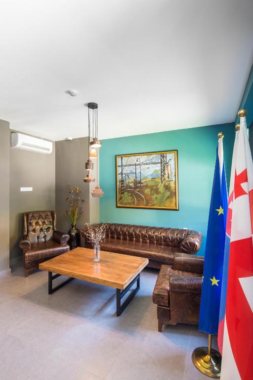 Posezení v ubytování Hotel Gino Wellness Mtskheta