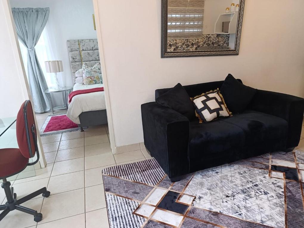 Posezení v ubytování Long on Hill