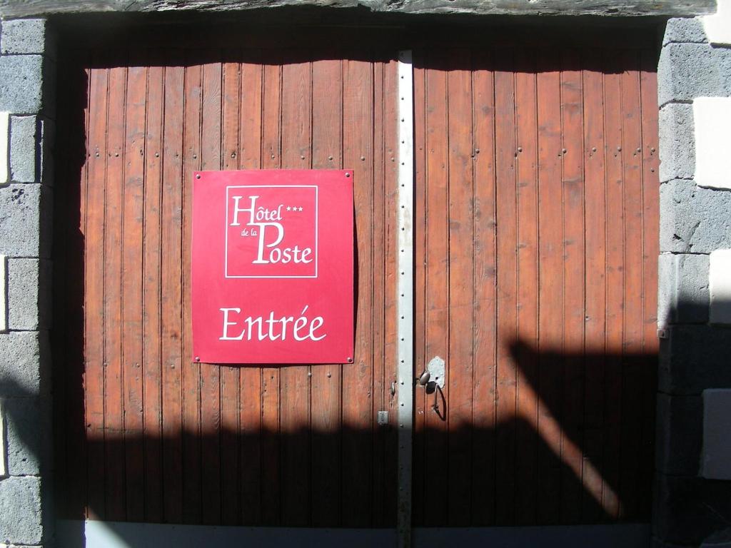 Certifikát, hodnocení, plakát nebo jiný dokument vystavený v ubytování Logis Hotel restaurant de la Poste