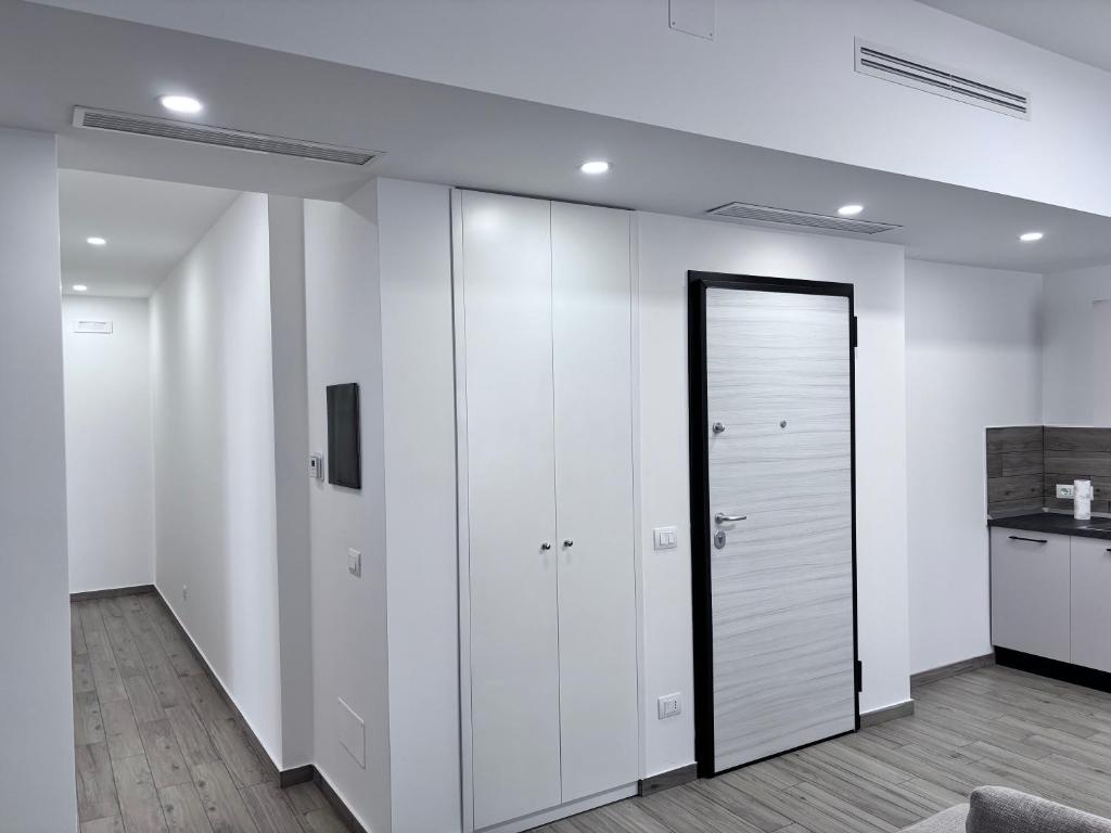 Kuchyň nebo kuchyňský kout v ubytování Plaza SUITE