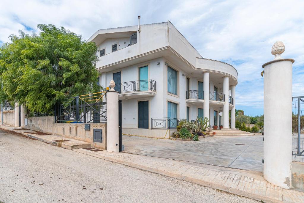 Budova, kde se bed and breakfast nachází