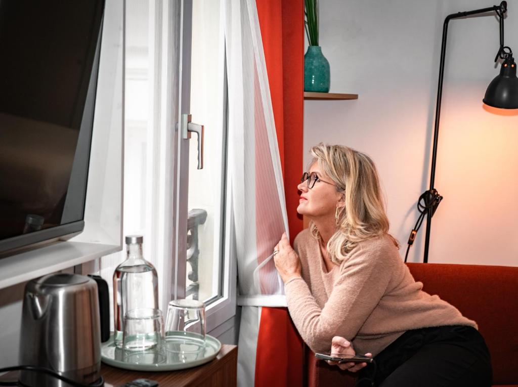 Hôtel Vendome Saint-Germain - Resim 16