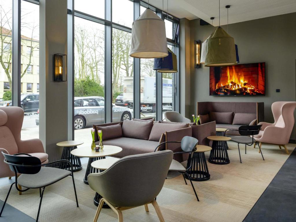 Χώρος καθιστικού στο ibis Styles Vechta