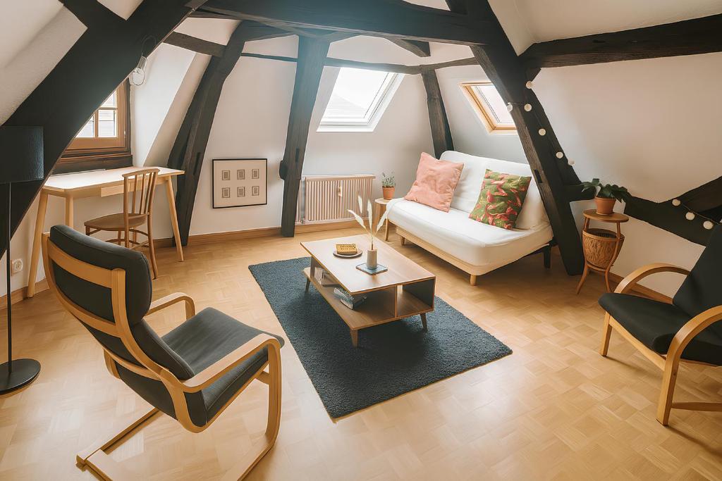 Buffon Studio Spacieux 3 pers - Linge & Ménage Inclus