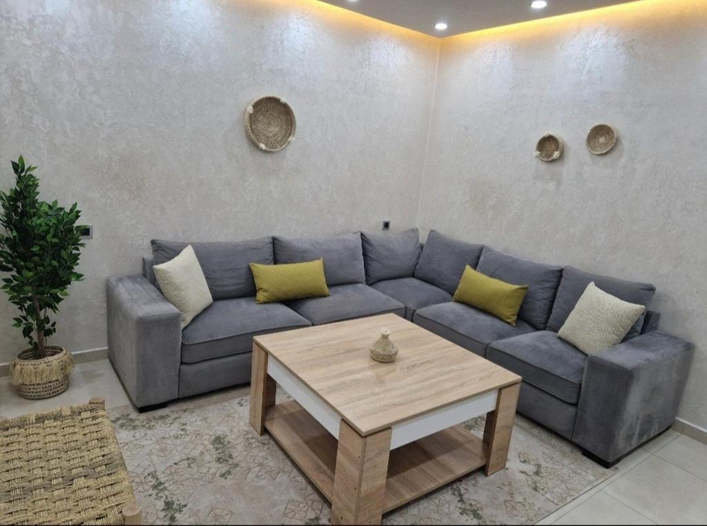 Χώρος καθιστικού στο Appartement bien meublé