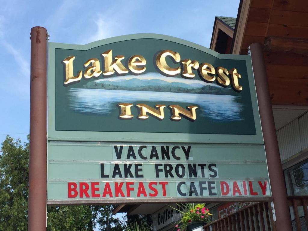 Certifikát, hodnocení, plakát nebo jiný dokument vystavený v ubytování Lake Crest Inn