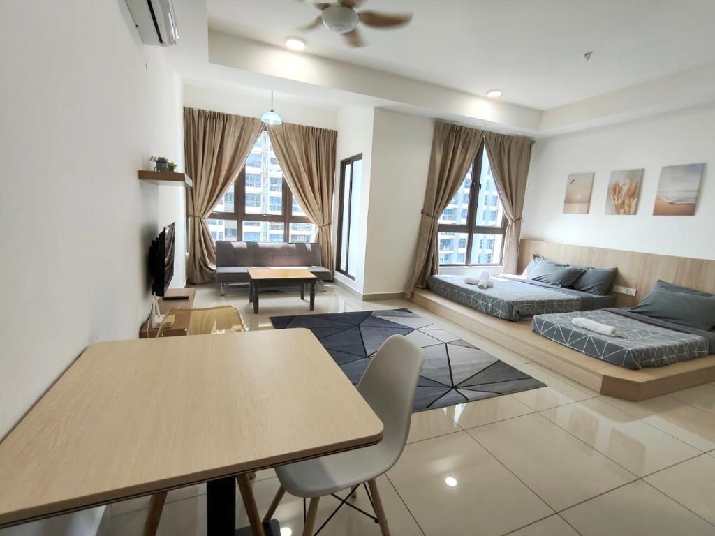 Bali Residences Homestay Melaka Town - 1 Grand Lit, 1 Lit Simple, Style Tatami