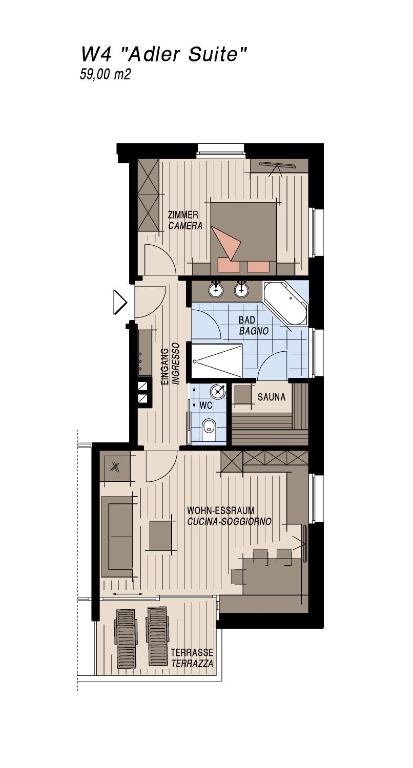 Refugium Dolomiten & Chalet - 14