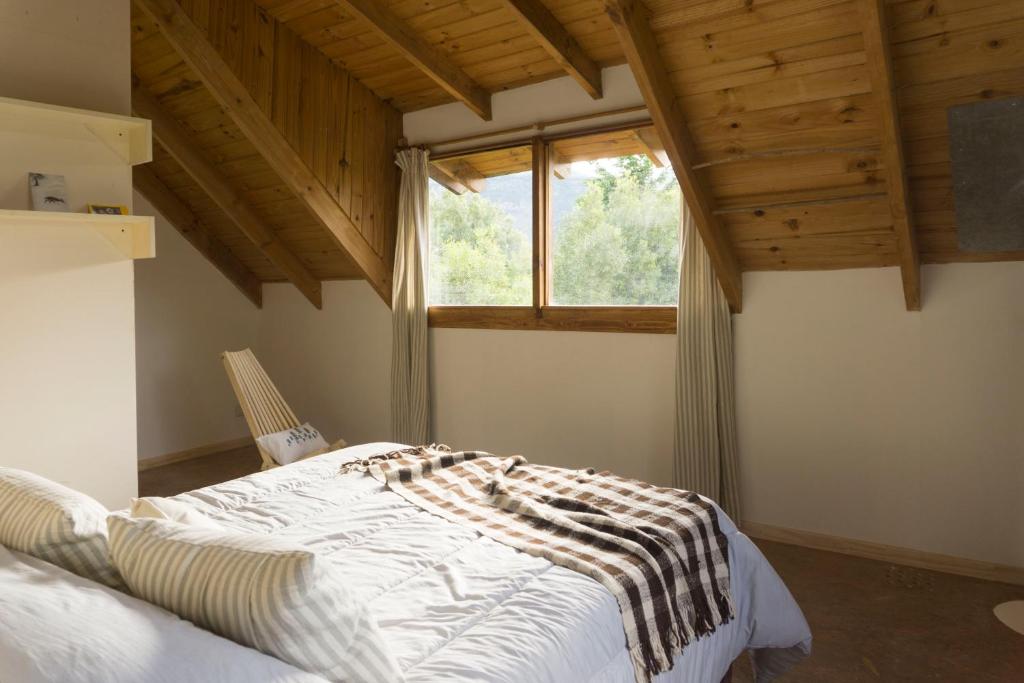 Posteľ alebo postele v izbe v ubytovaní Small refuge